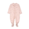 Livly Playroom Sara Ruffled Footie, Pink