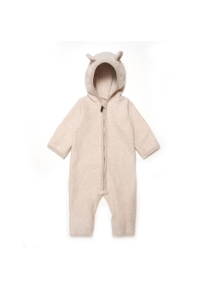 HUTTEliHUT Pram Suit Ears Cotton Fleece