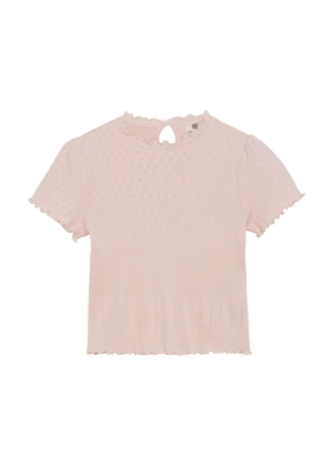 En Fant T-shirt SS Pointelle