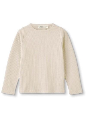 FLIINK KENNA LS BLOUSE, SANDSHELL