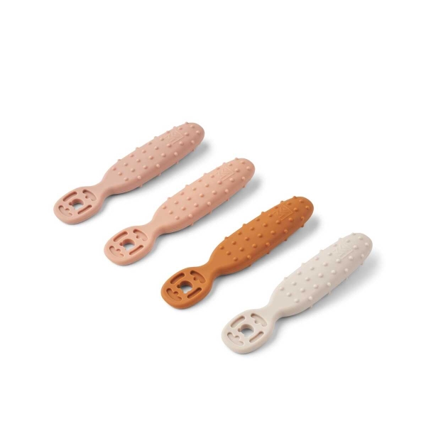 Liewood   Caelia Baby Learning Spoon 4-Pack