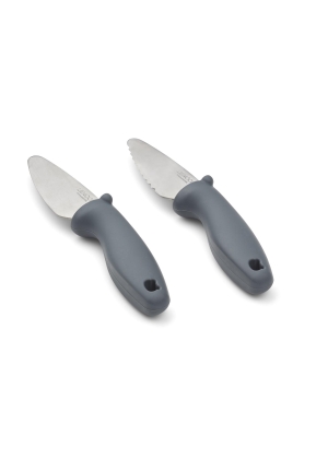 Liewood Perry cutting knife set, Whale Blue