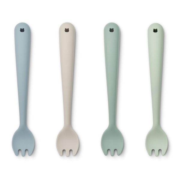 Liewood Scott feeding fork 4-pack