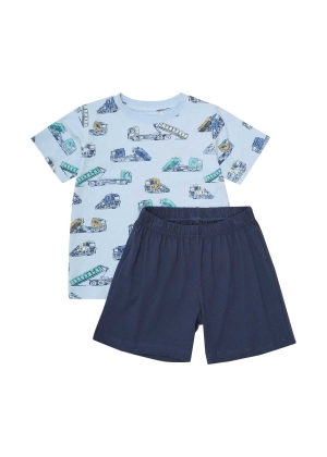 Minymo T-shirt+Short Set AOP