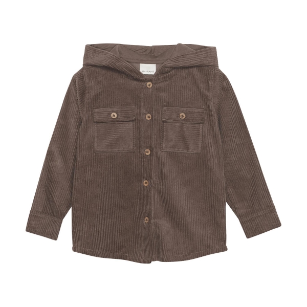 En Fant Shirt w. Hood Corduroy