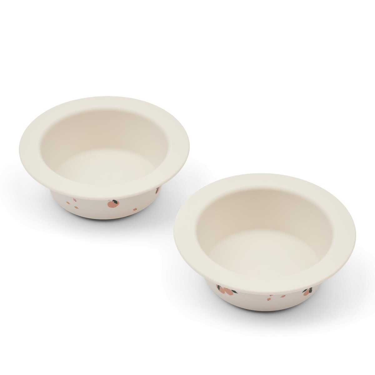 Liewood   Peony Printed Suction Bowl 2-Pack