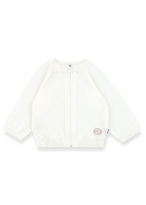 Lillelam, Jakke Zip Classic Hvit