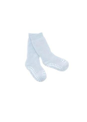 GoBabyGo Non Slip Socks, Sky Blue