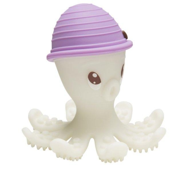 Mombella Octopus Teether, Lilac
