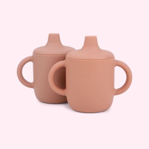 NEIL CUP 2PK TUSCANY ROSE/PALE TUSCANY MIX