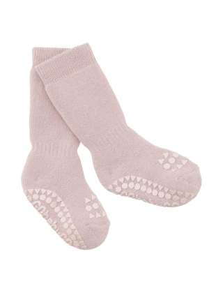 GoBabyGo Non Slip Socks, Soft Pink
