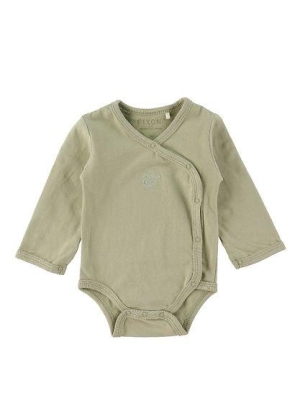 Fixoni Wrap Bodysuit l/s - Tea, Prematur