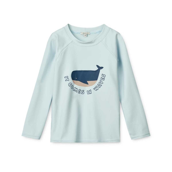 Liewood   Noah Placement Longsleeve Swim Tee
