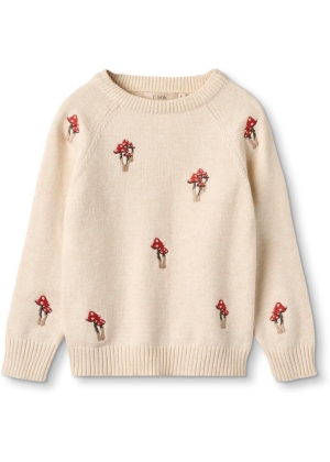FLIINK BENNA MUSHROOM PULLOVER, SANDSHELL