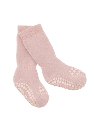 GoBabyGo Non Slip Socks, Dusty Rose