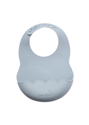 JACK O JUNO Poppy Bib, Pale Blue