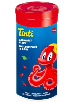 Tinti fargepatroner rød, 10 pack
